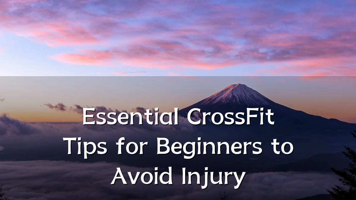 Essential CrossFit Tips for Beginners to Avoid Injury