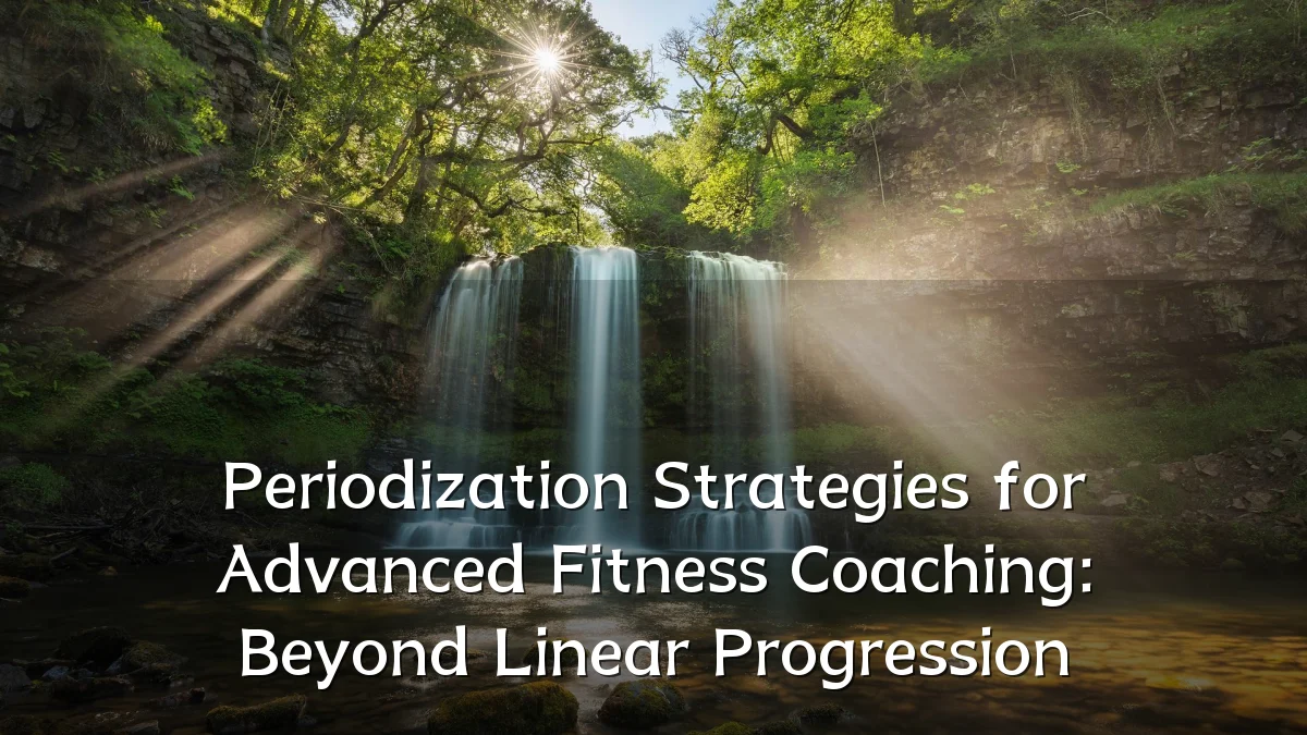 Periodization Strategies for Advanced Fitness Coaching: Beyond Linear Progression