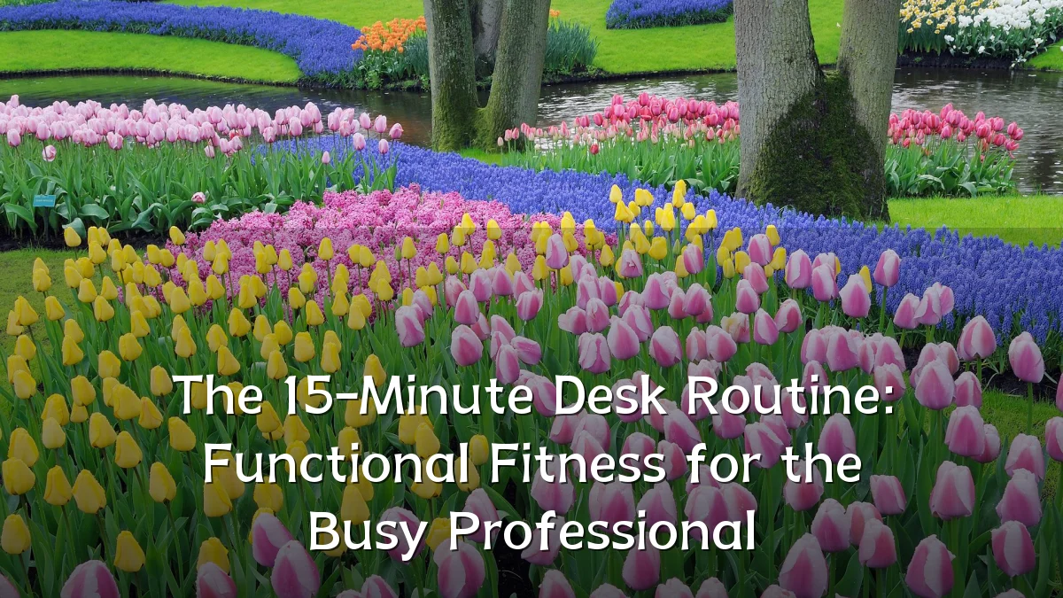 The 15-Minute Desk Routine: Functional Fitness for the Busy Professional