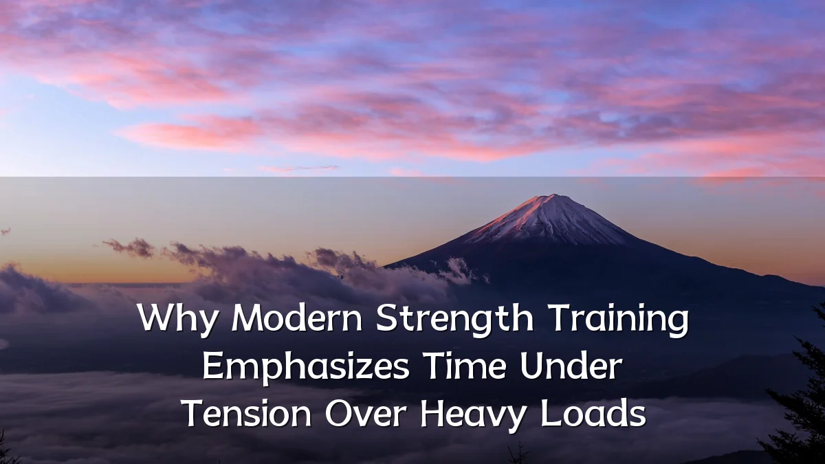 Why Modern Strength Training Emphasizes Time Under Tension Over Heavy Loads