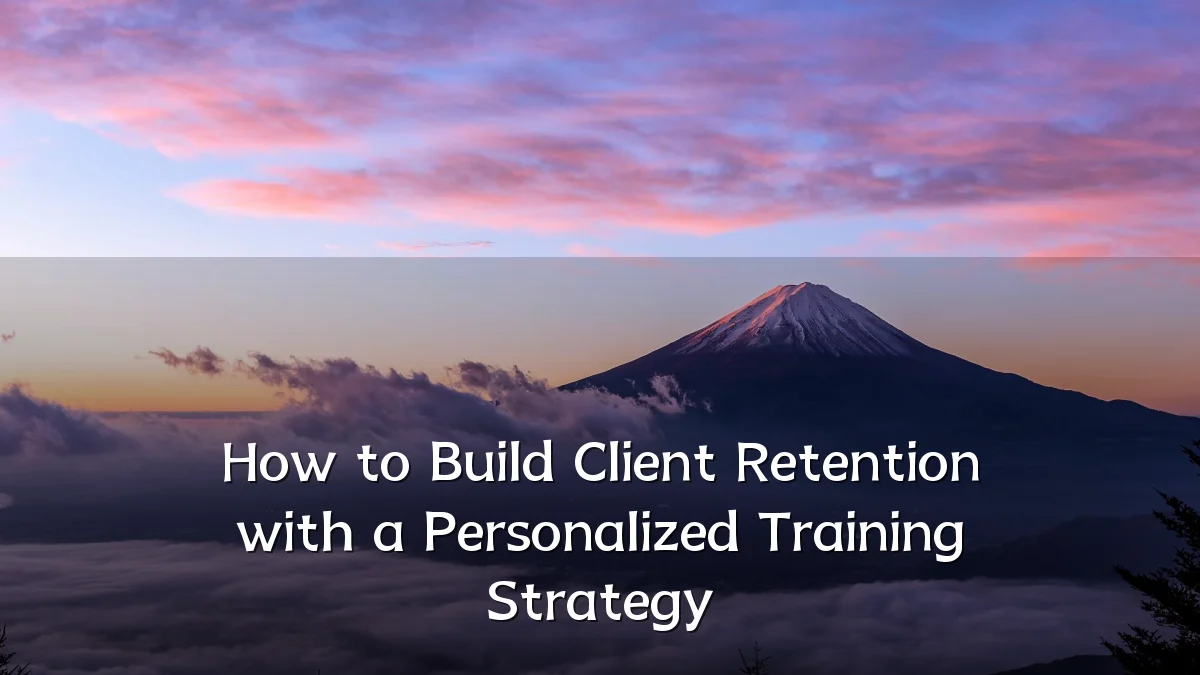 How to Build Client Retention with a Personalized Training Strategy
