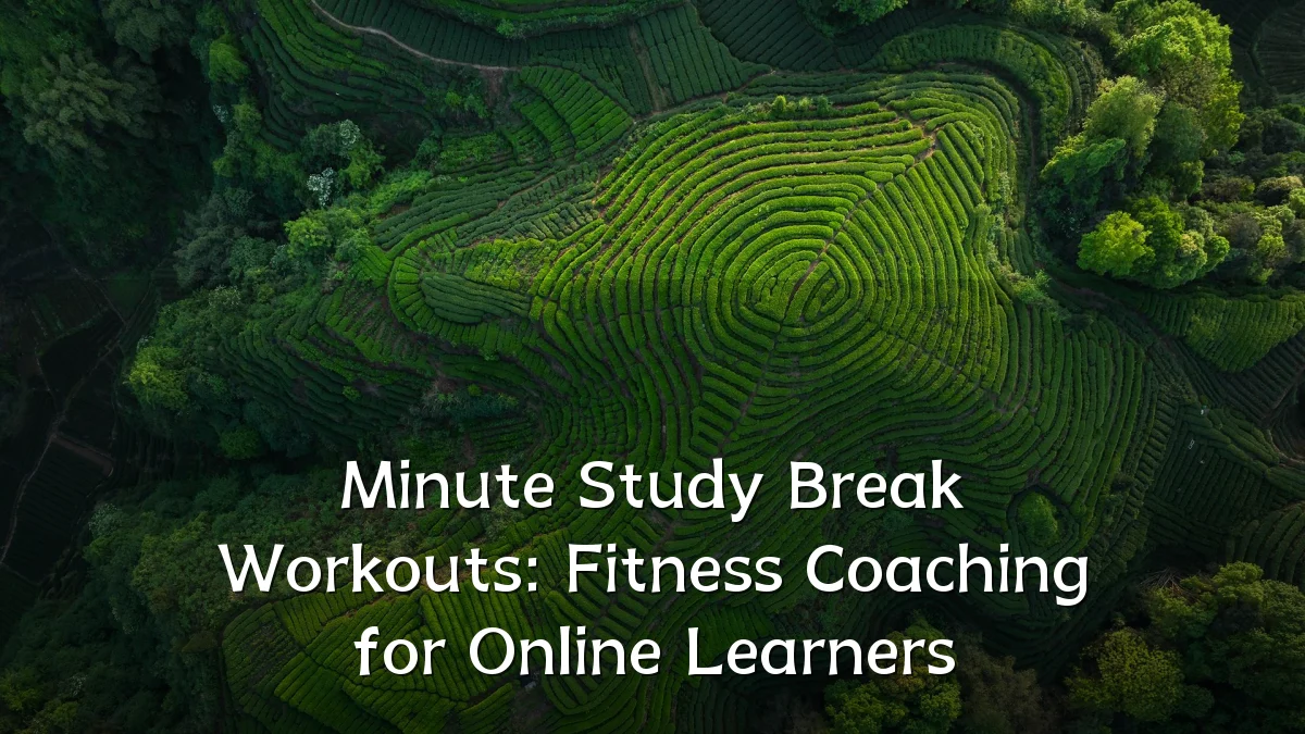 Minute Study Break Workouts: Fitness Coaching for Online Learners