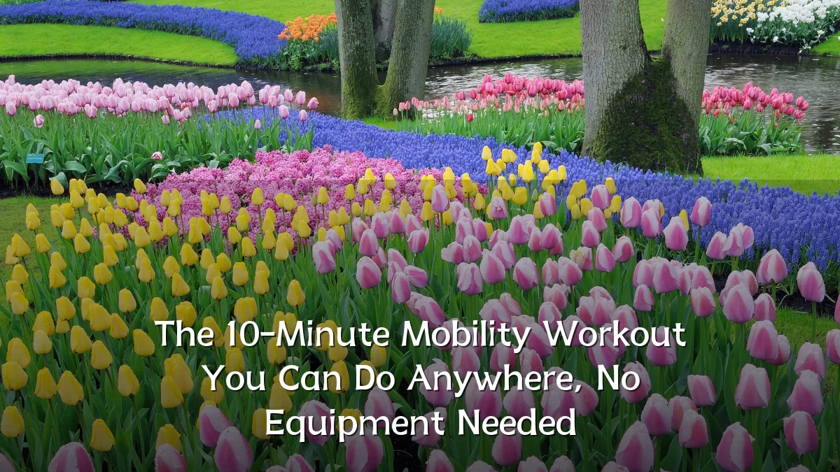 The 10-Minute Mobility Workout You Can Do Anywhere, No Equipment Needed