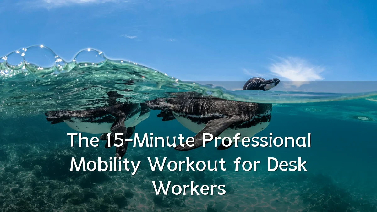 The 15-Minute Professional Mobility Workout for Desk Workers
