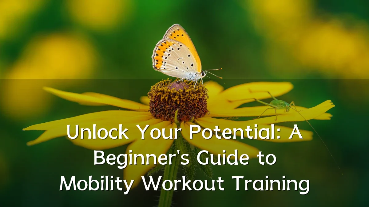 Unlock Your Potential: A Beginner's Guide to Mobility Workout Training