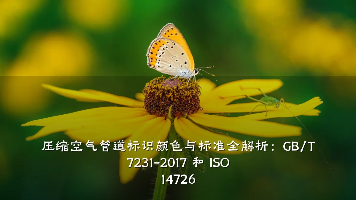 压缩空气管道标识颜色与标准全解析：GB/T 7231-2017 和 ISO 14726